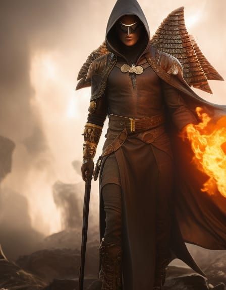 Genie Grim Reaper in Fire and Treasure