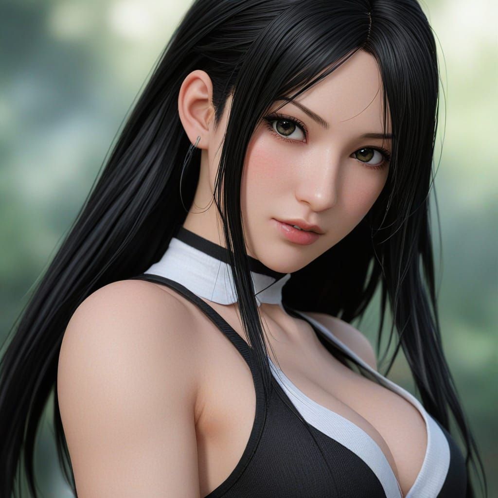 Fantasy Tifa Portrait