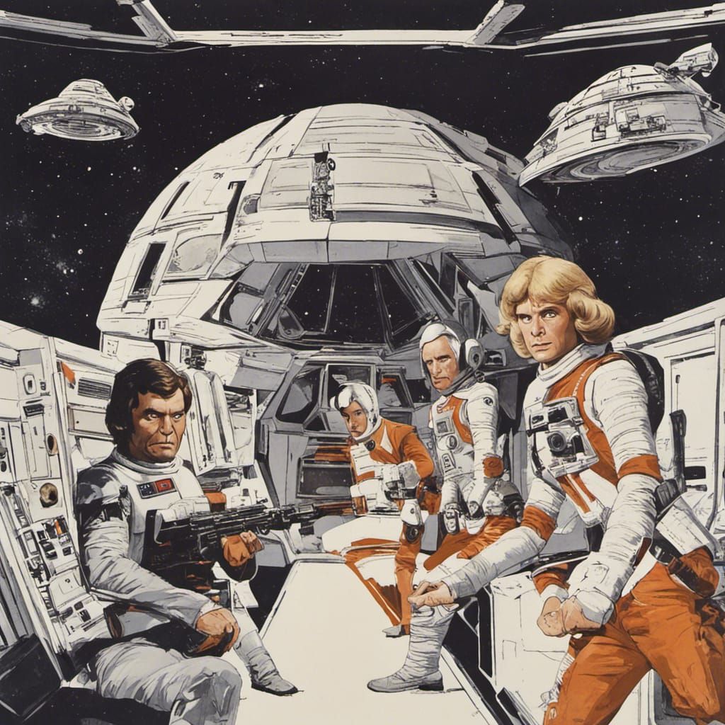 Retro Sci-Fi Space Opera Mashup