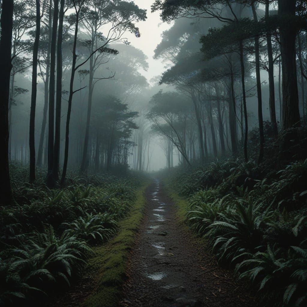 Golden Dawn in Lush Kedah Forests