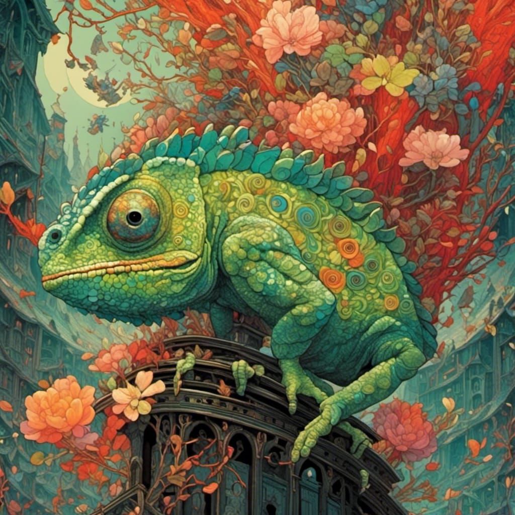 Dark Fantasy: The Chameleon Boy's Breakdown