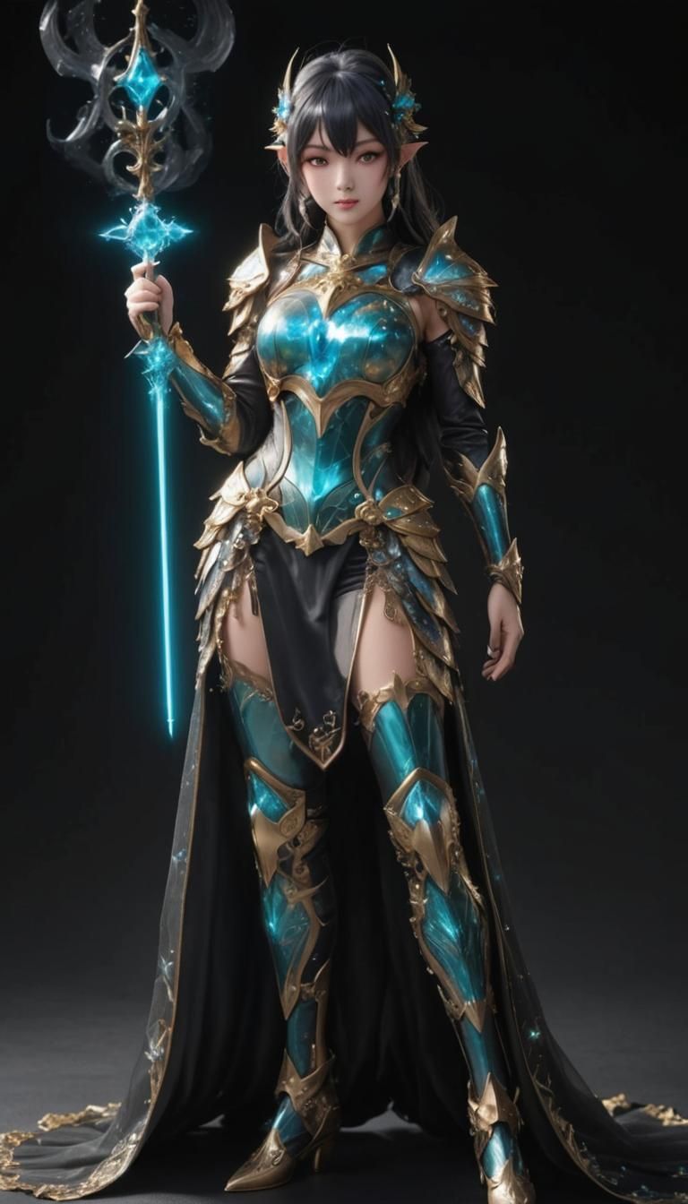 Magical Knight - Staff User (Beautified)