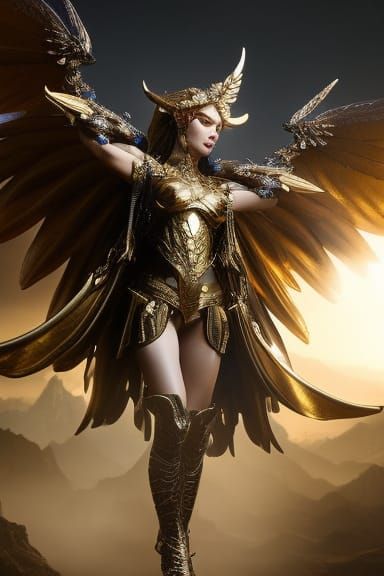 Sinister Angel Knight Demands Contract