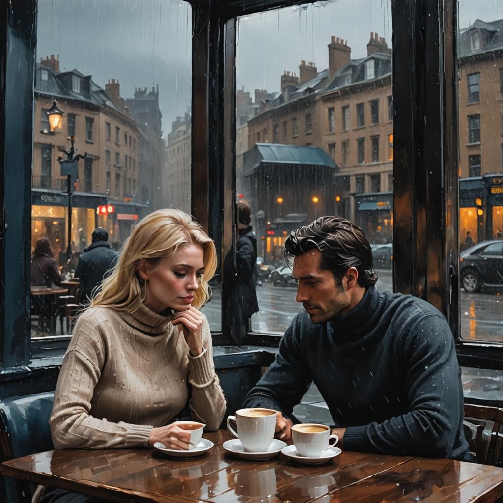 Coffee couple - Perfect prompt