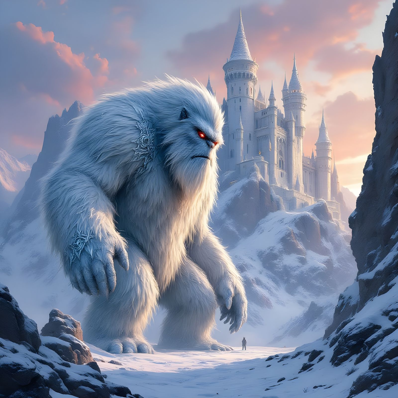 Yeti Guardians of Icy Peaks