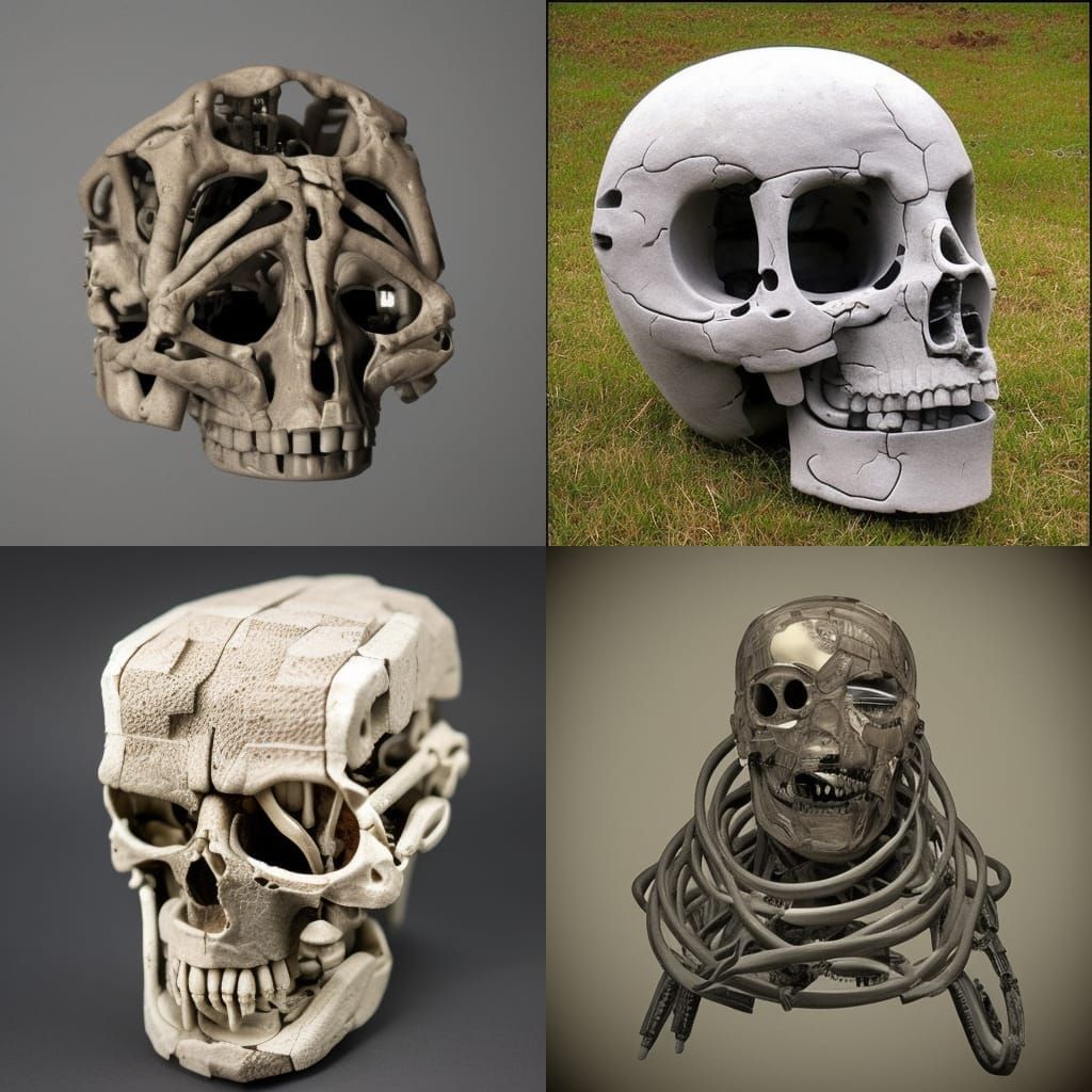 Three-Dimensional Bone Cube with Cyborg Elements