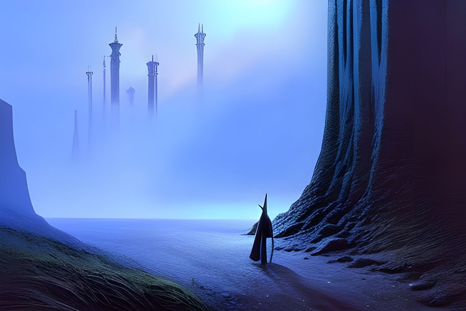 Creepy Fantasy Devil Arrival in 8K Resolution