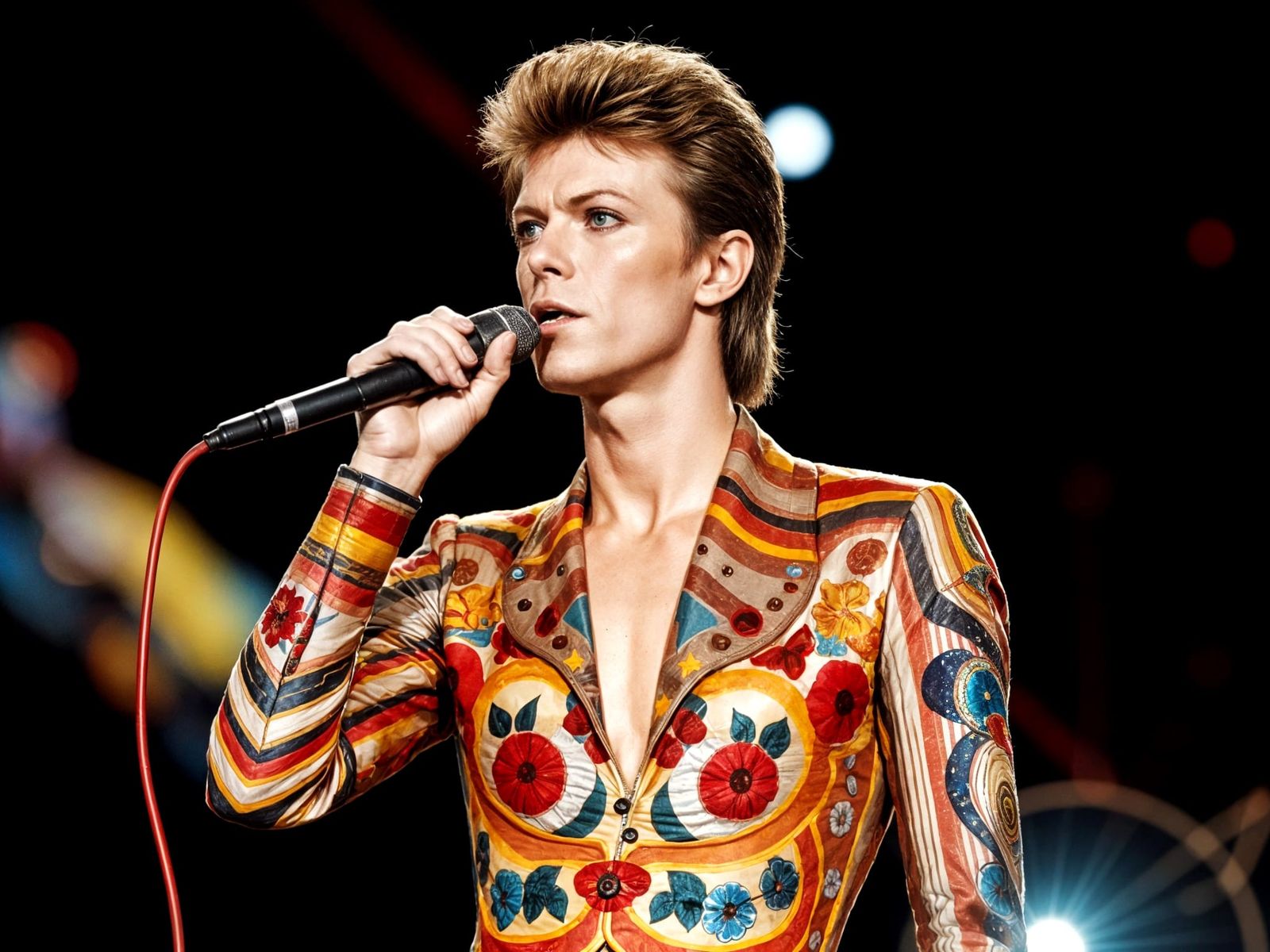 David Bowie as Ziggy Stardust in Concert