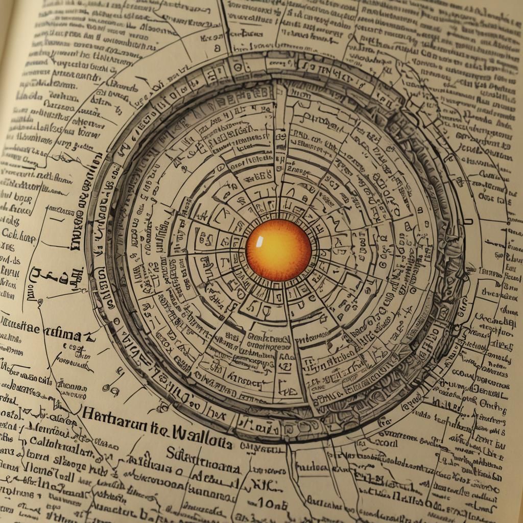 Macro Sunrise Over Morocco with Anatomical Elements