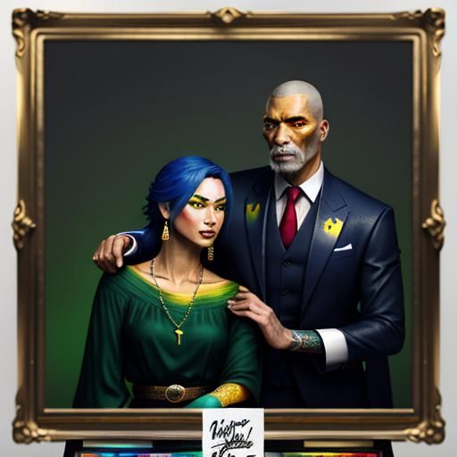 Cinematic Portrait with Realistic Skin and Vibrant Colors