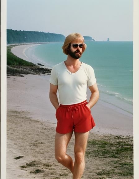 Rügen Island, East Germany, 1977: Retro Summer