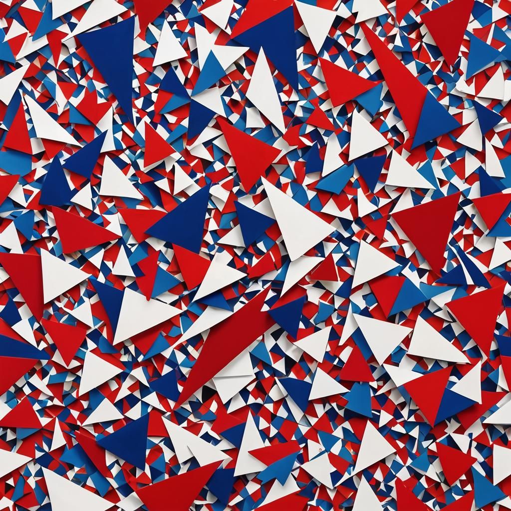 A Symphony of Color and Shape, Where Chaos Breathes Life int...