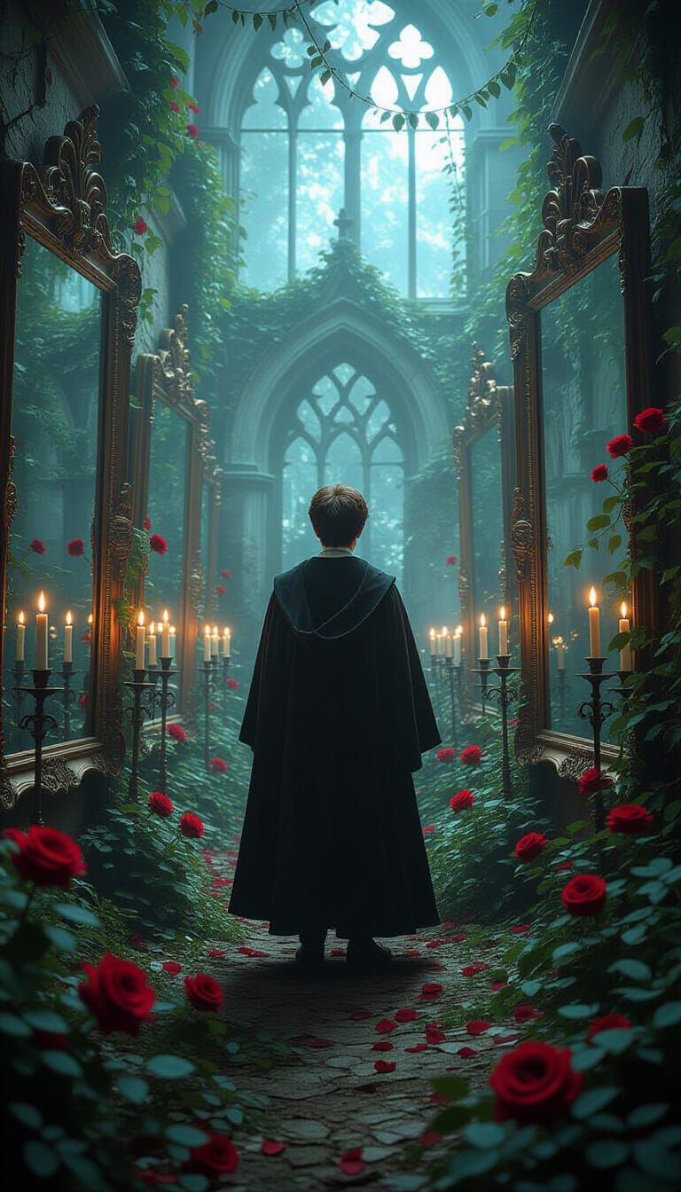 Harry Potter in Hall of Mirrors, Cinematic Film Style