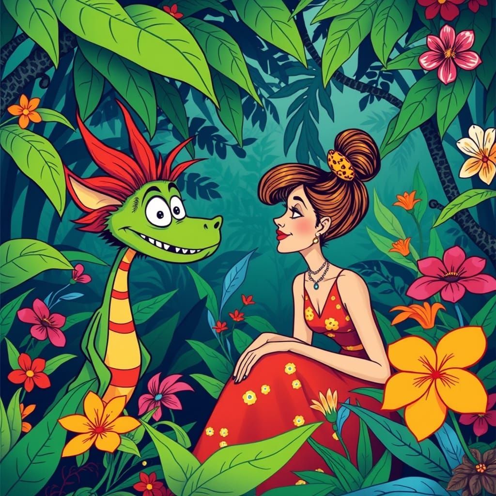 Whimsical Jungle Meeting Inspired by Dr. Seuss