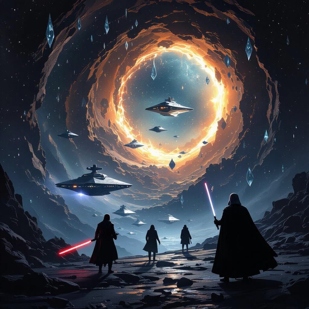 Wormhole Opens at Edge of Deep Space