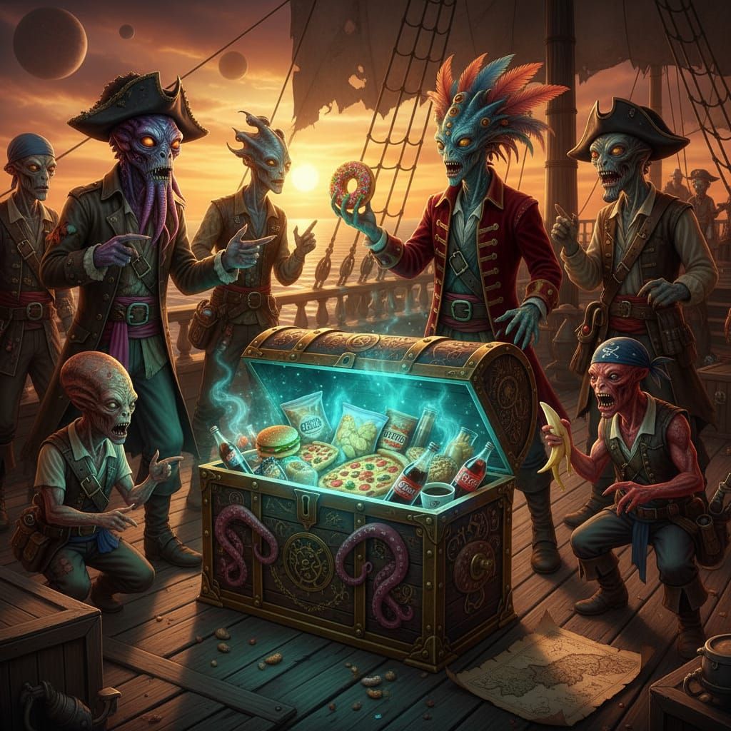 Best treasure: human food