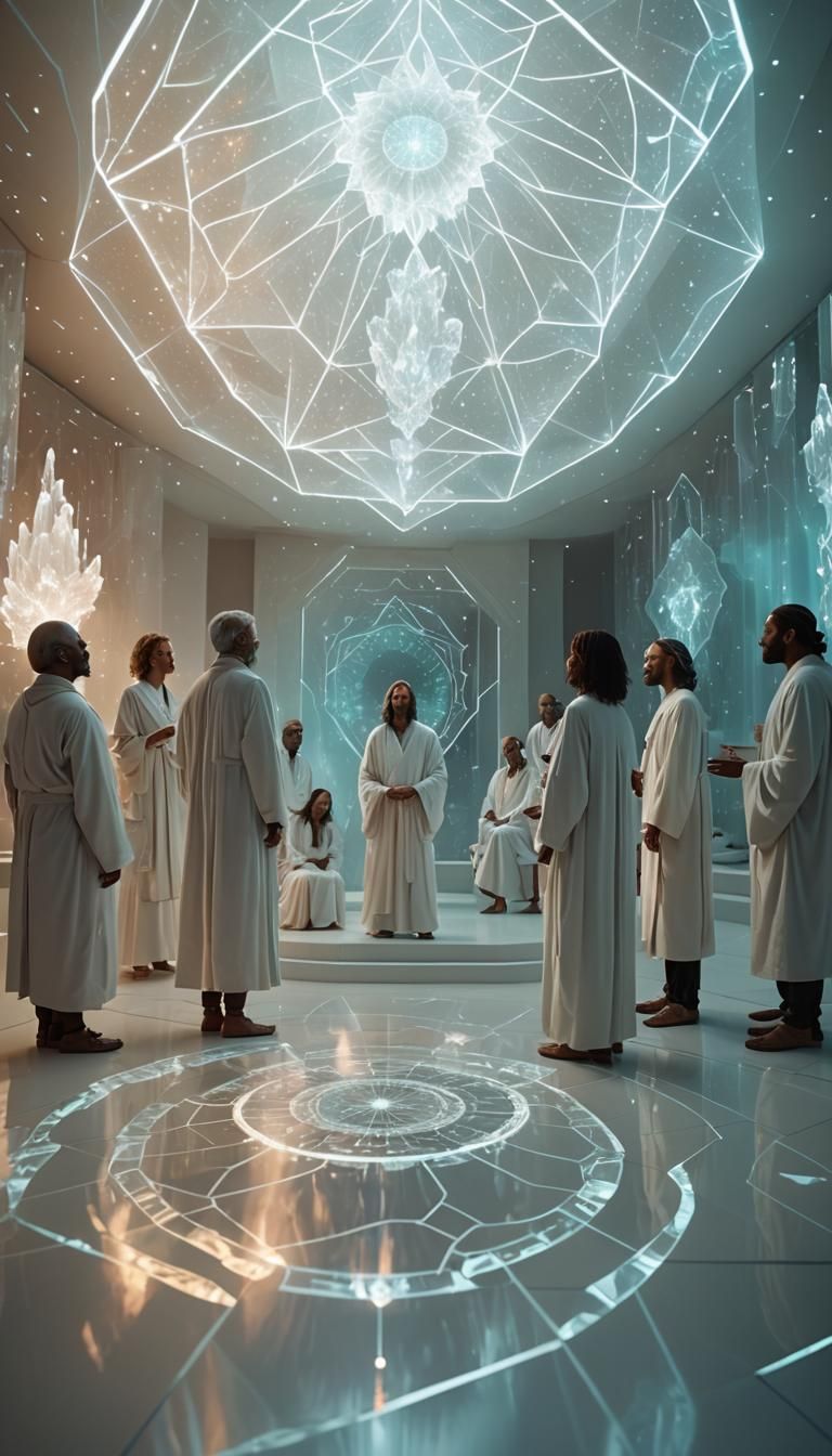 Spiritualists Gather at a Futuristic New Age Center