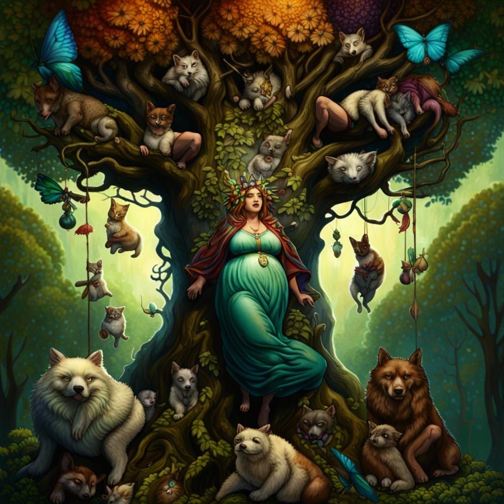 Goddesses: Detailed Matte Painting in Unreal Engine 5