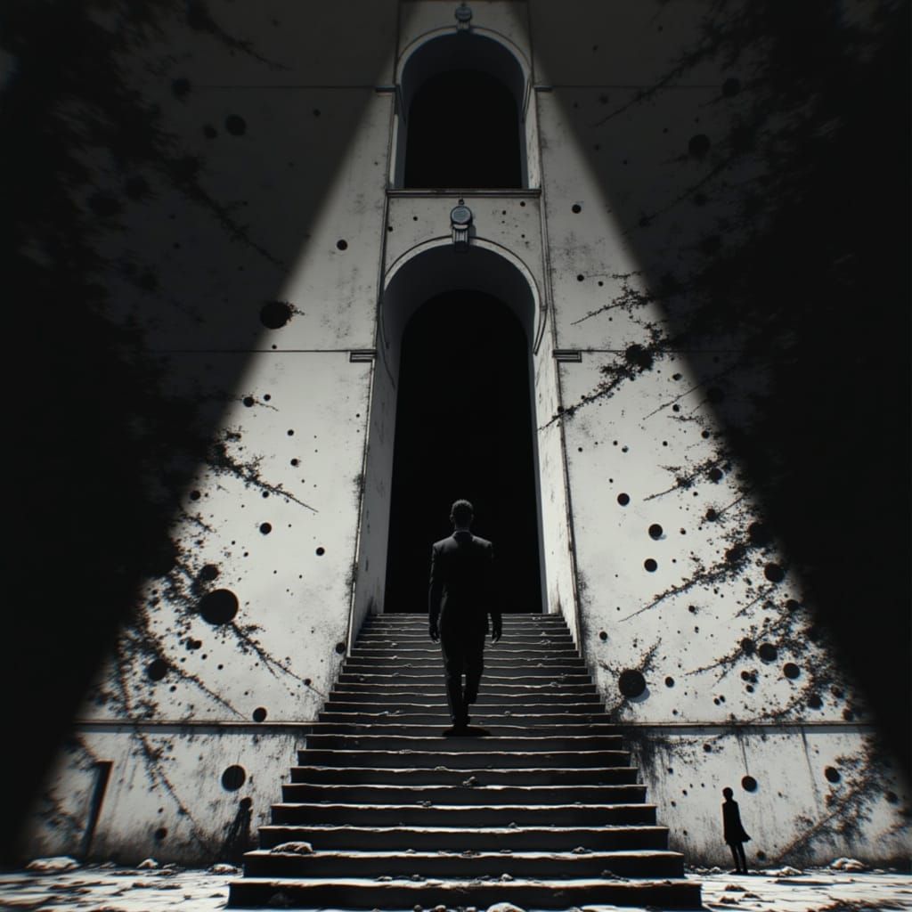 The Long Goodbye In Alfred Glitchcock Style