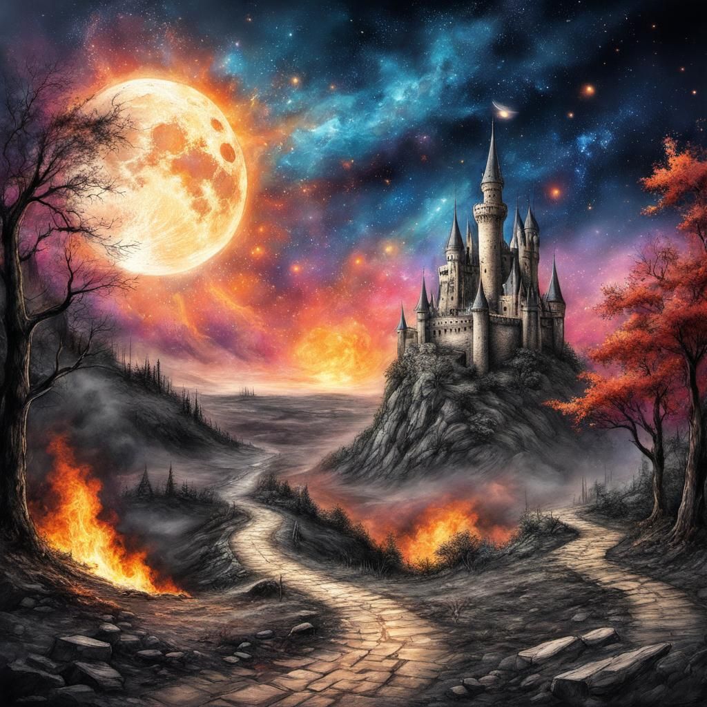 The castle will crumble before the winding path full of danger