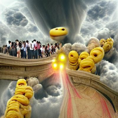 Judgment Day: Infinite Queue Before Divine Light