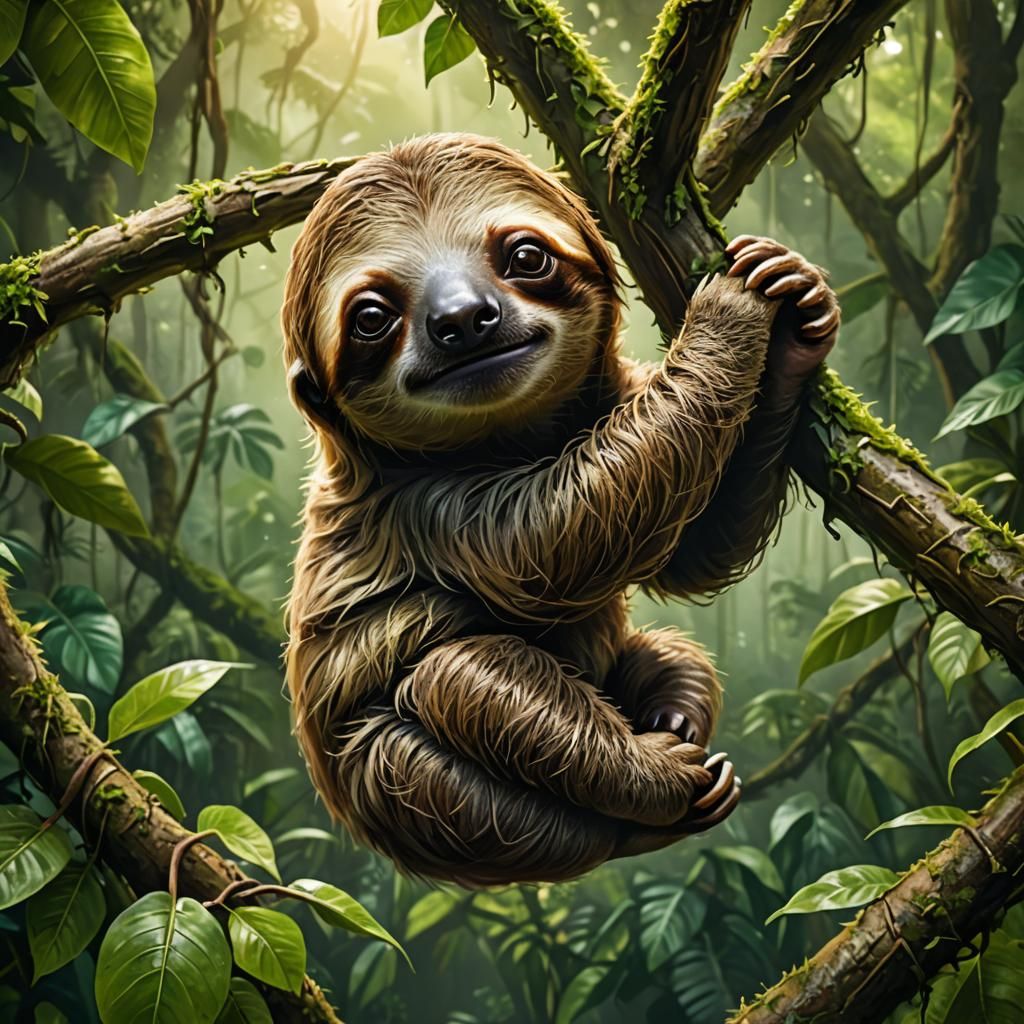 Photorealistic digital painting