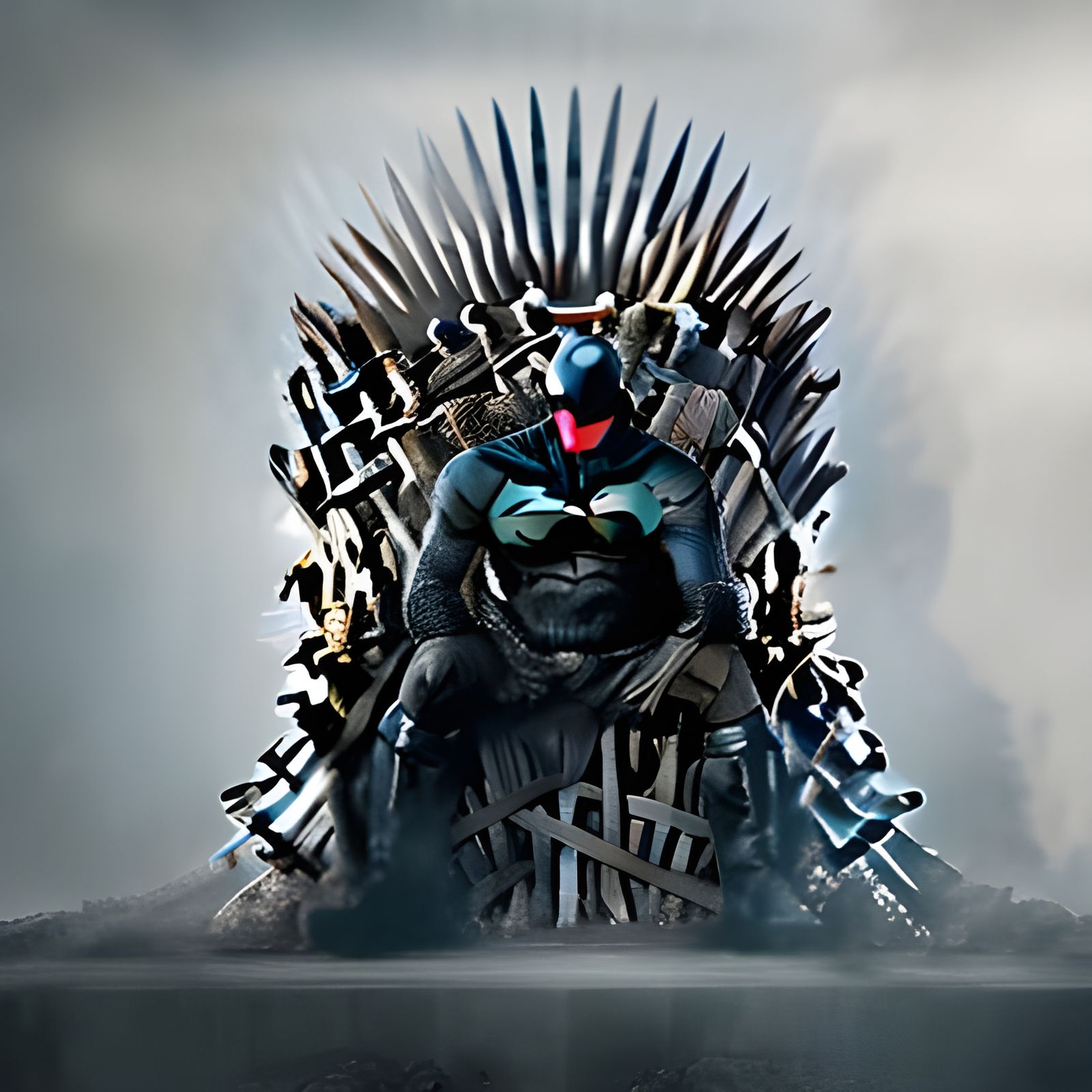 Batman Ascends the Iron Throne: Fantasy Concept Art