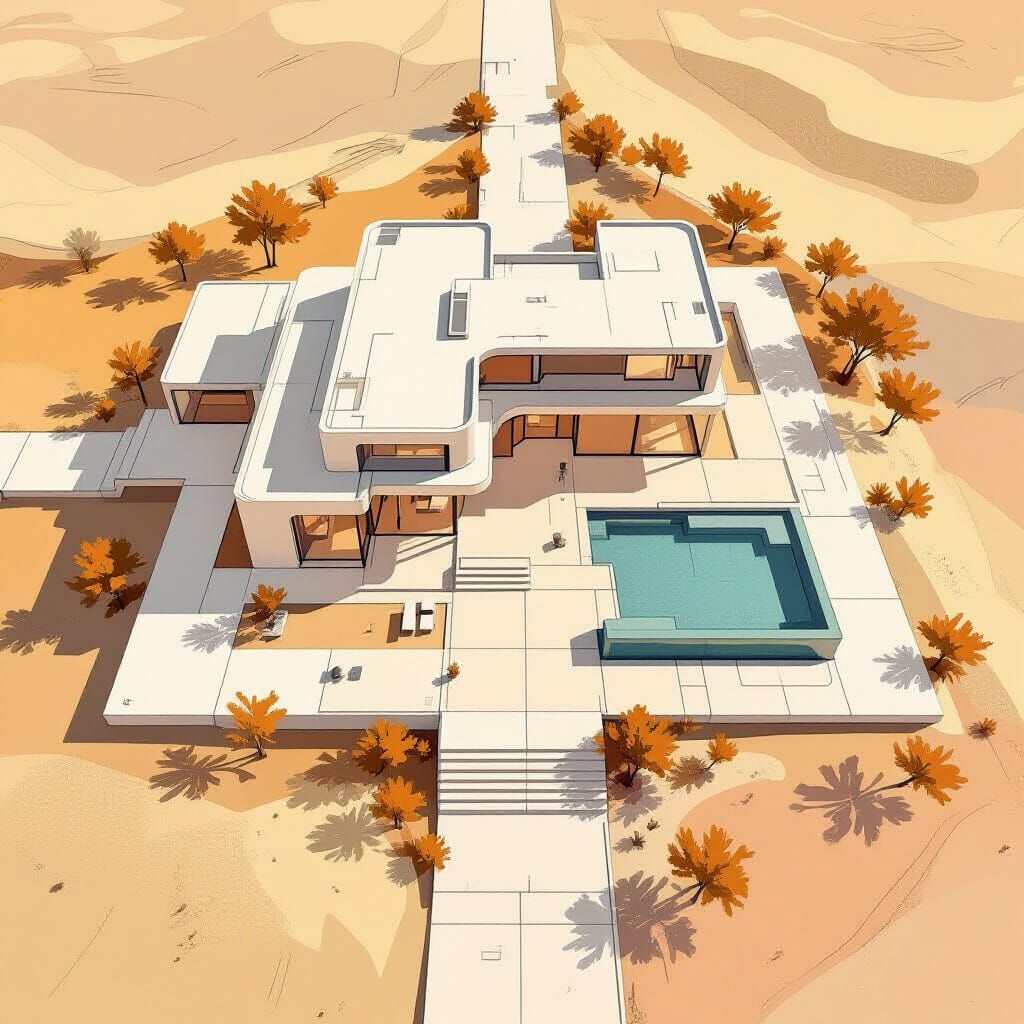 Minimalist Site Analysis: Modern Architectural Planning