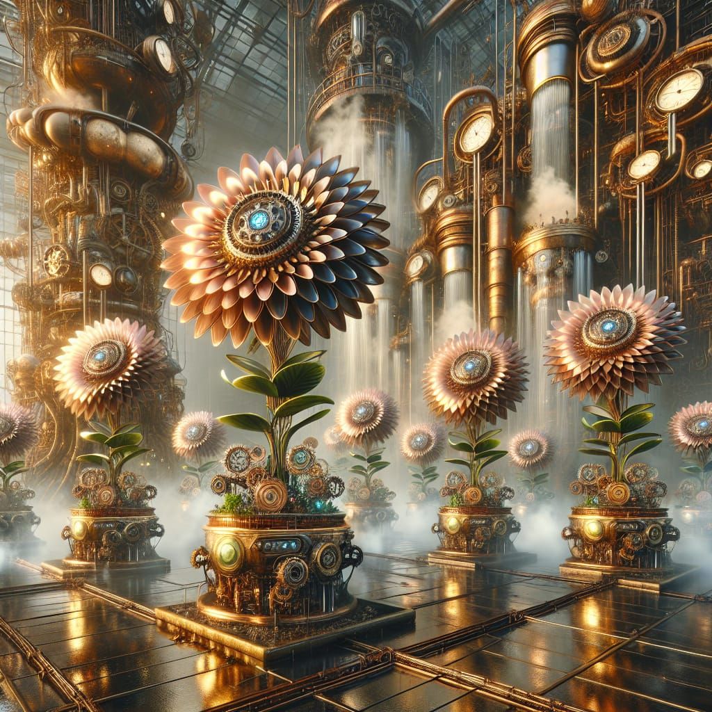 Steampunk Masterpieces Emerge from Gears and Copper