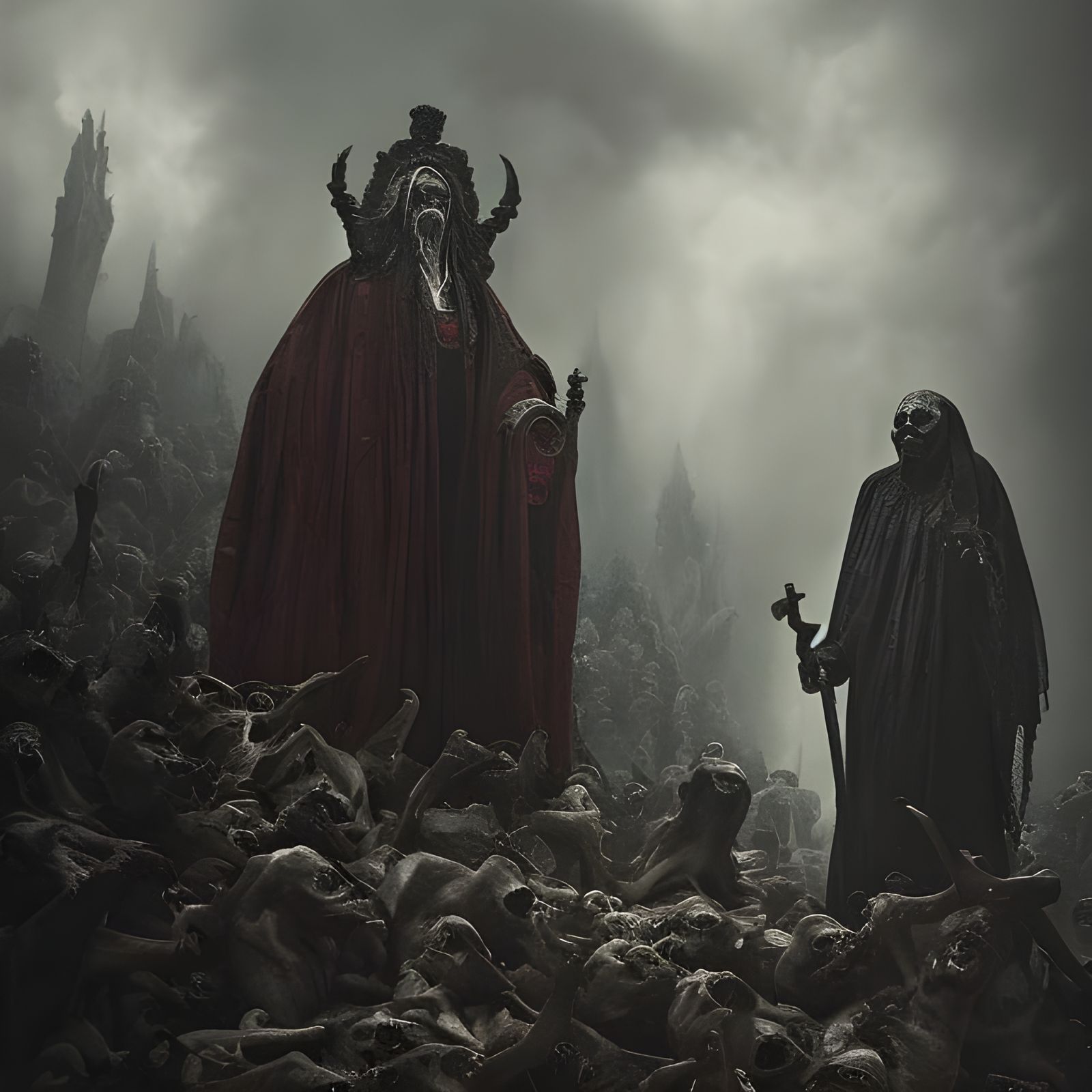 Santa Muerte and Hellhounds: Horror Photography