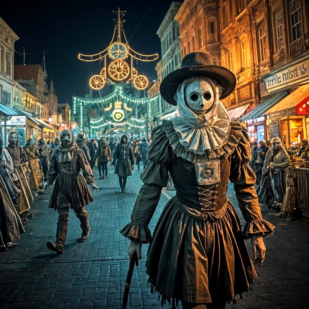Cursed Carnival City of Undead Scarecrows