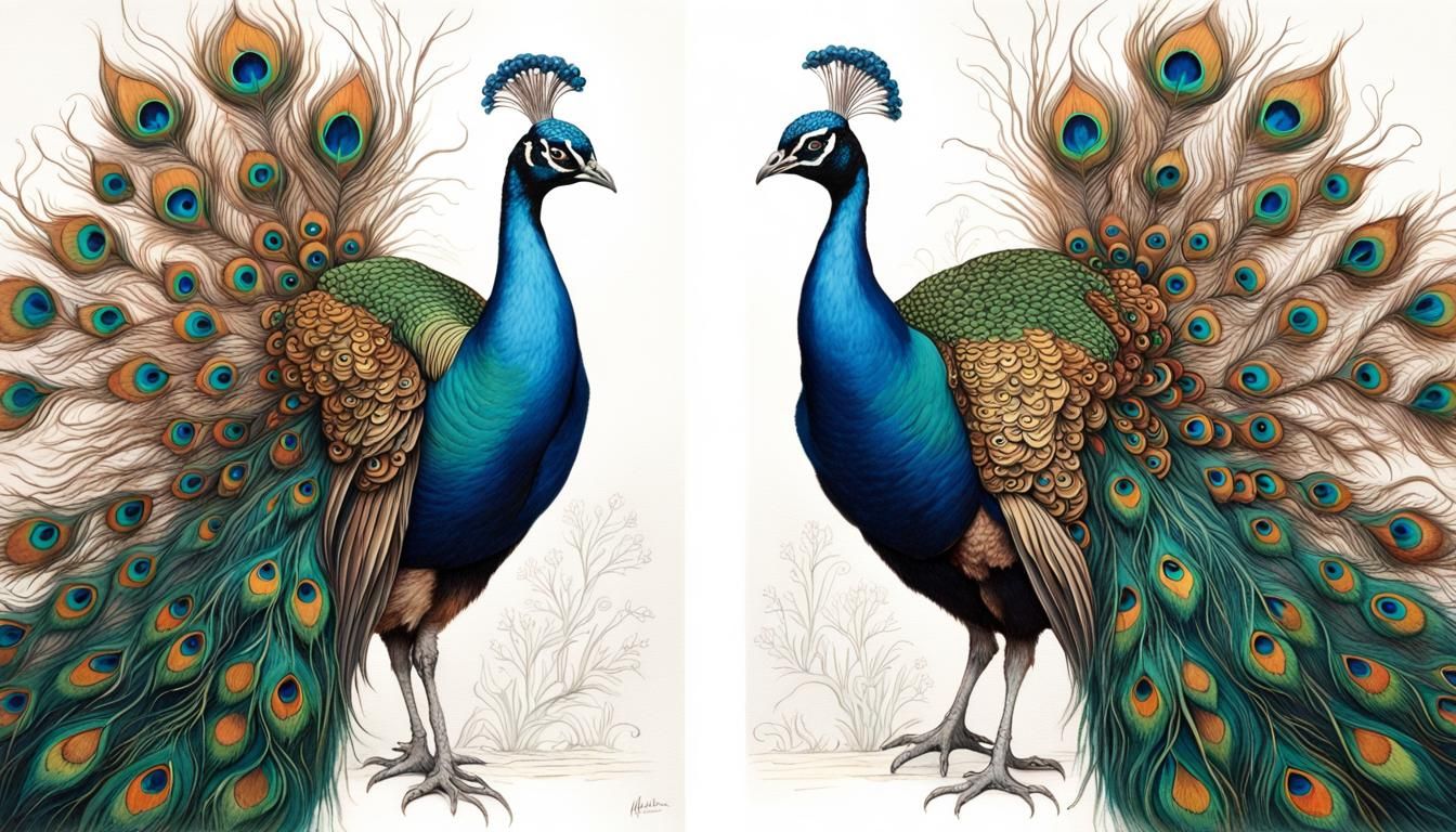 Glorious Peacocks