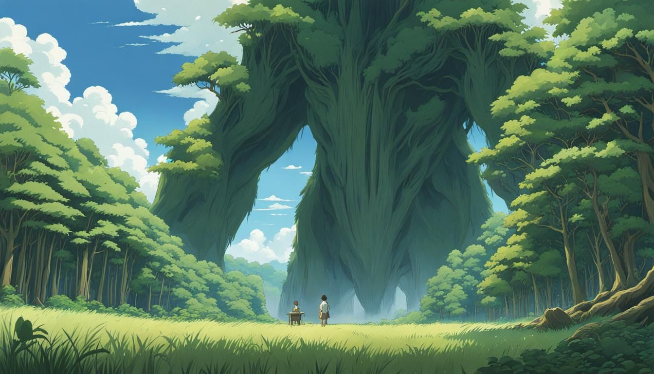 Anime Titans Clash: Miyazaki and Shinkai Inspired Battle