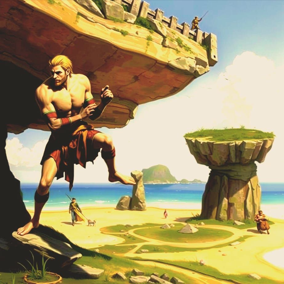 Vibrant Colors and Sharp Details in Photorealistic Image