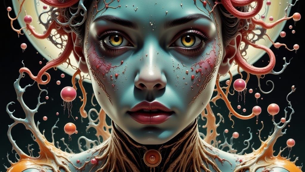 Conceptual Portrait: Beyond Wildest Dreams in Dynamic Lighti...