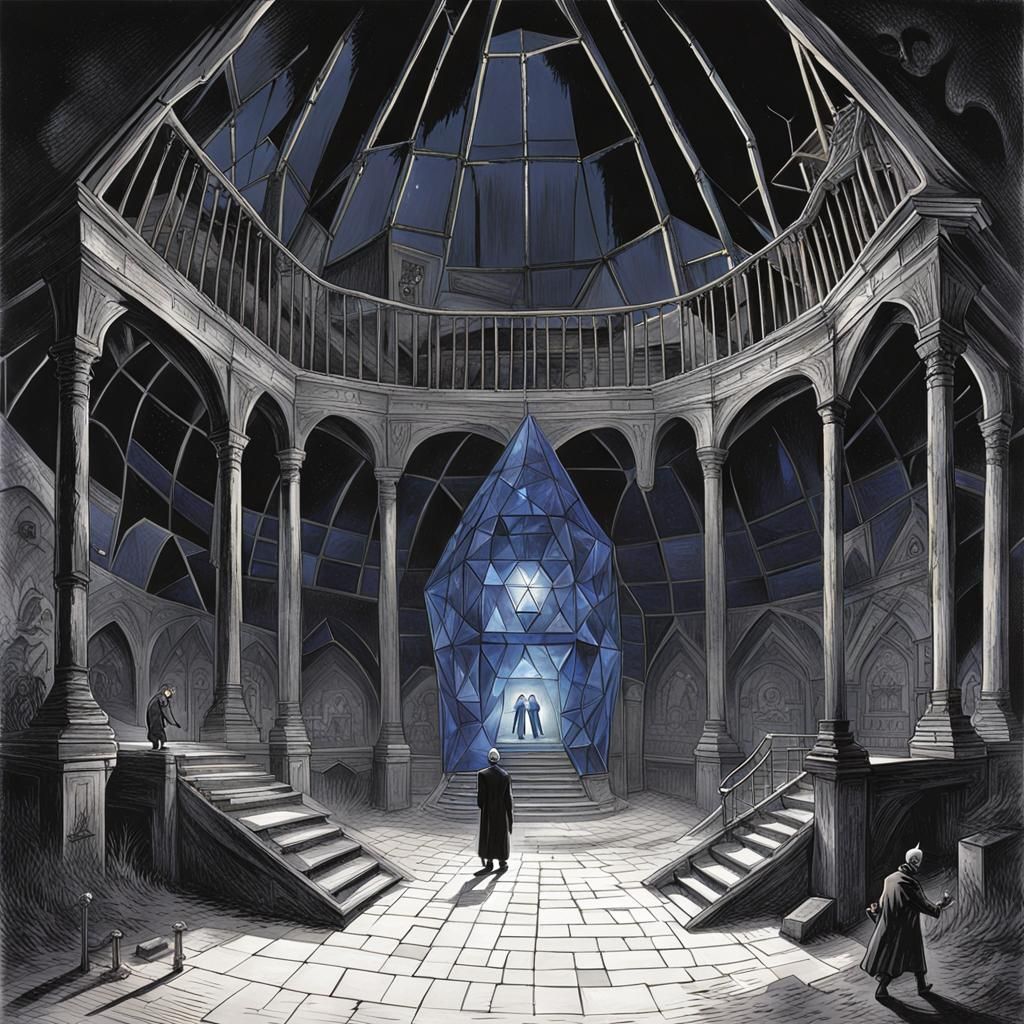 Nosferatu Hosts Crystal Maze in Gothic Horror Style