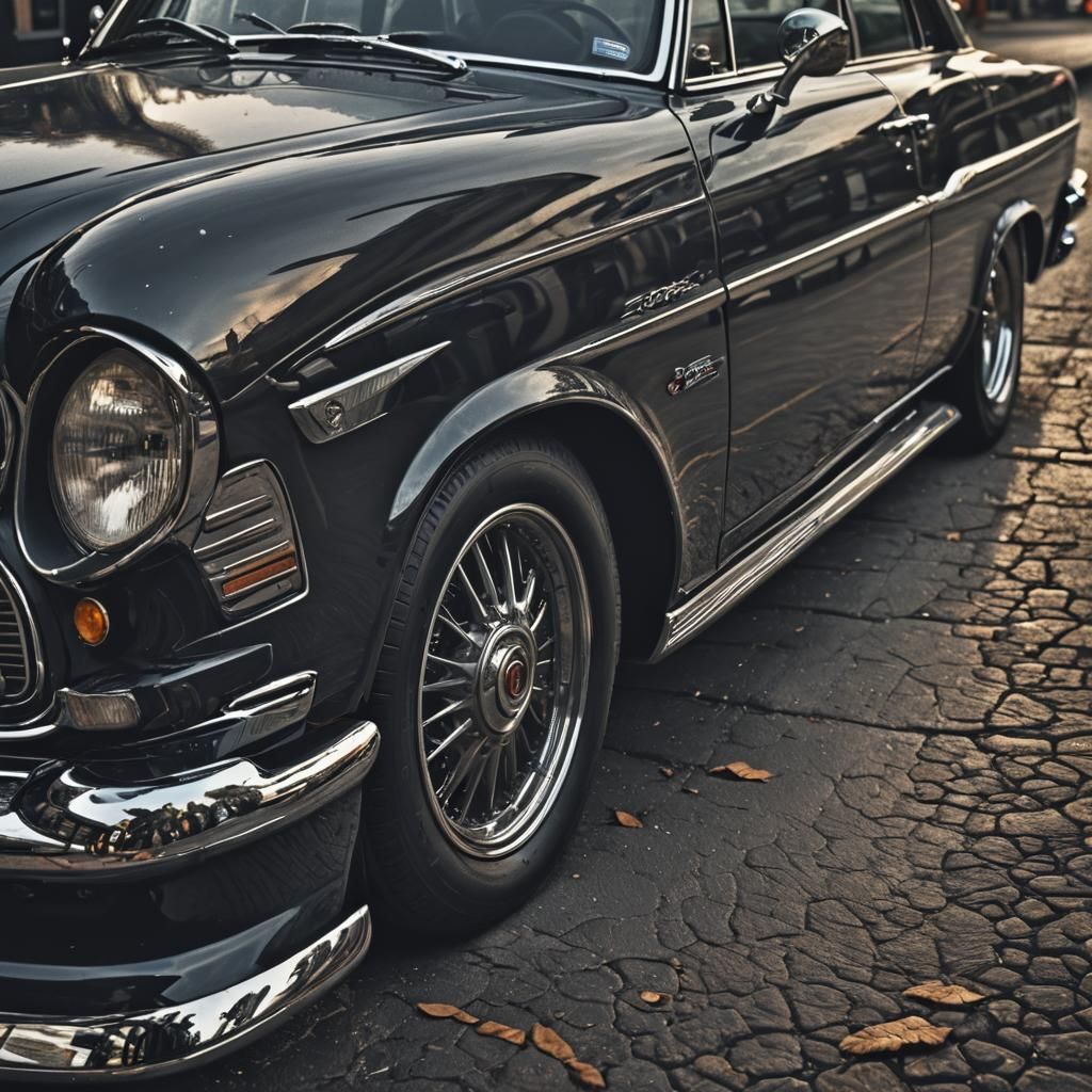 Hyperrealistic Car Photography with Intricate Details