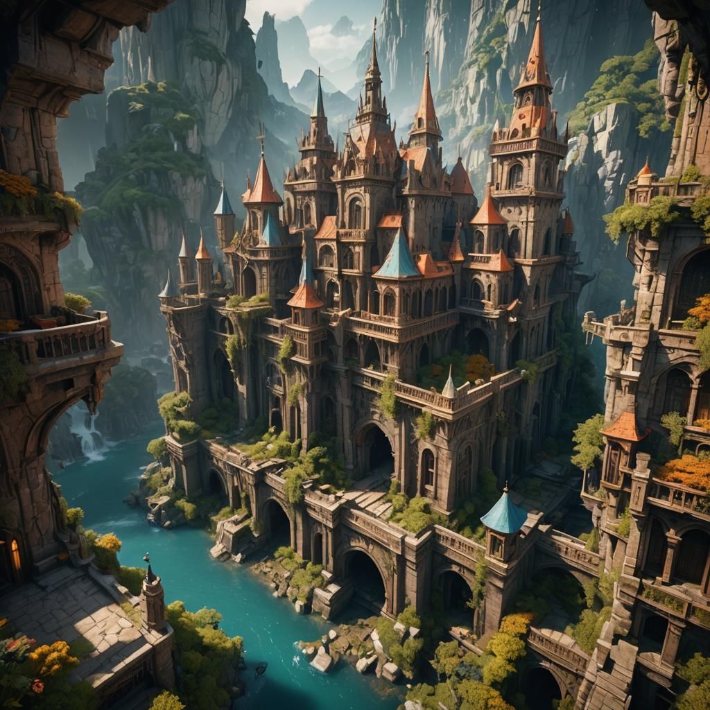 Detailed Matte Painting of a Gyatt in Deep Color