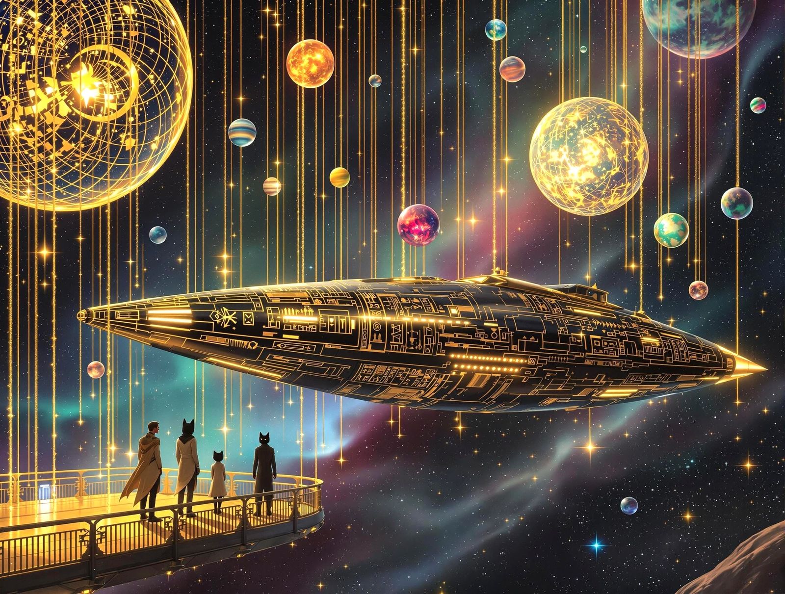 Starship Bastara: "The Hanging Worlds"