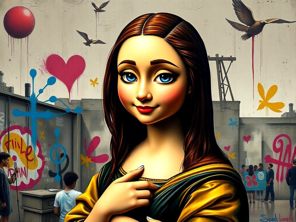 Image: Hallo, ich bin Mona Lisa.