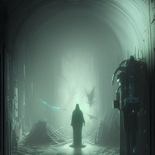 Creepy Cyberpunk Mind Deletion by Bad AGI