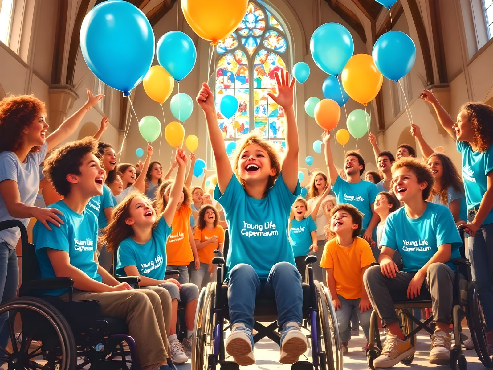 Joyful Celebration with Students with Special Needs