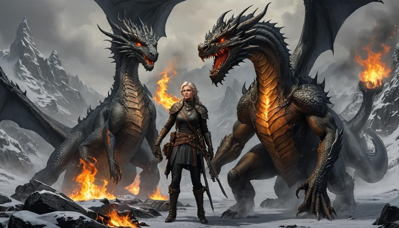 Dragon's Fire Burns Away Clothes