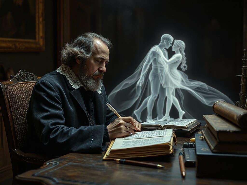 Romeo and Juliet, born of ink