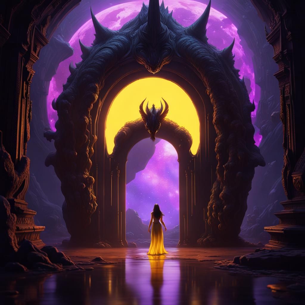 Princess Leaps Through Portal to Monster World