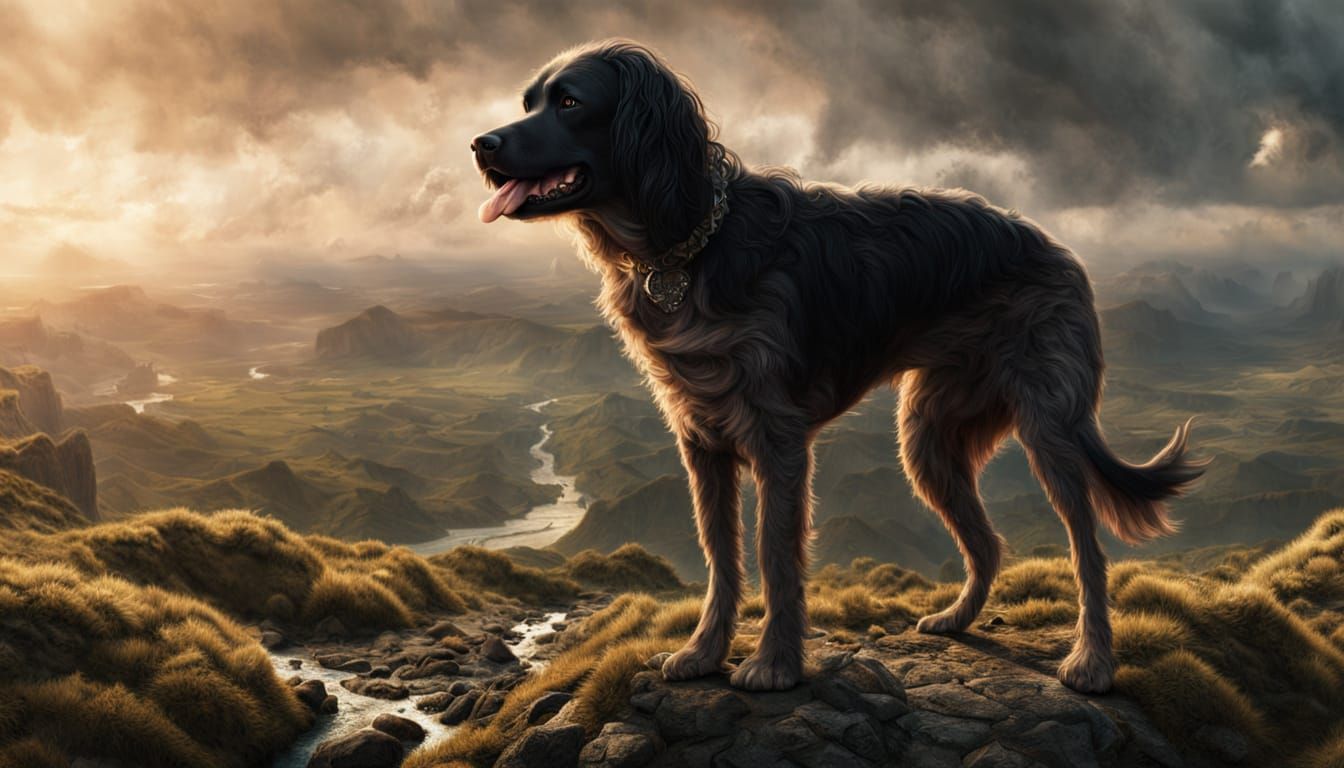 Dramatic Digital Matte Painting: Hair Of The Dog
