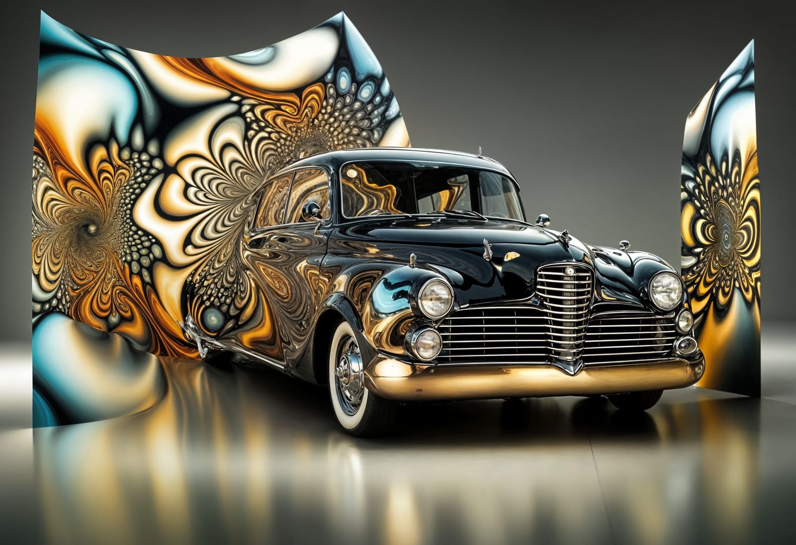 Shattered Reality: A Fractal Unreality Painting