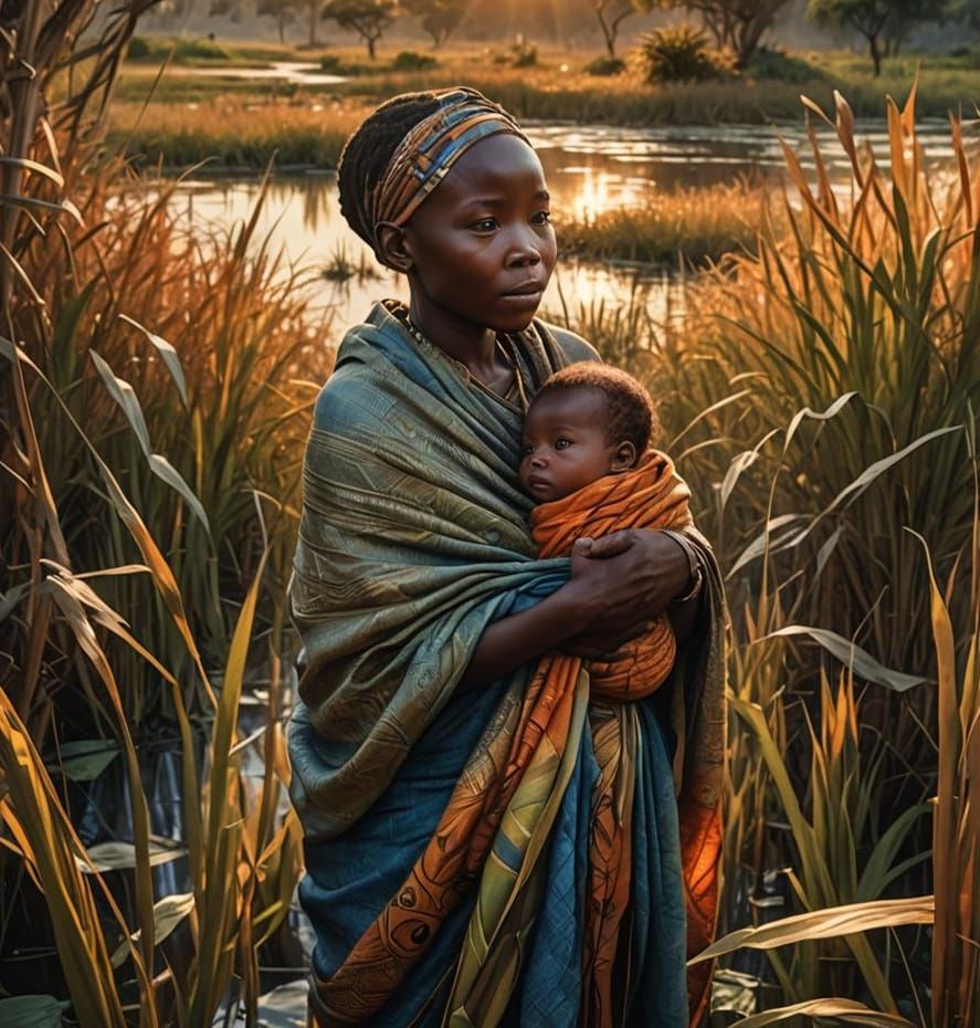 Baby In Mother's Arms