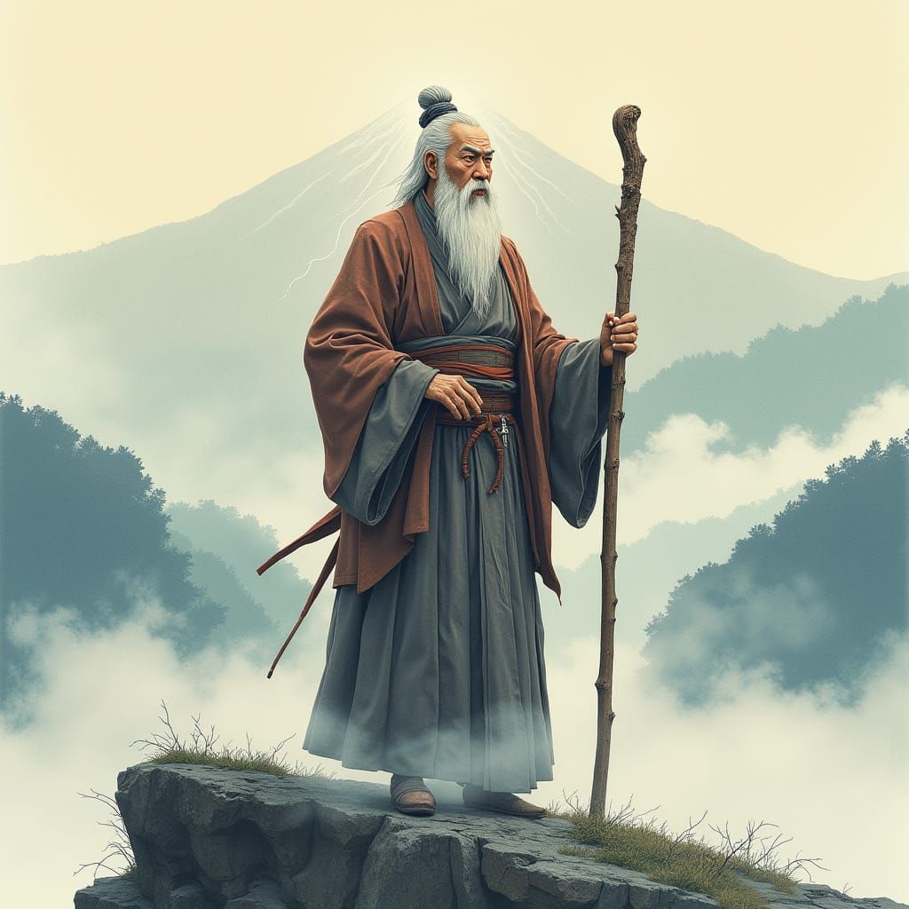 Ethereal Elder Samurai Master