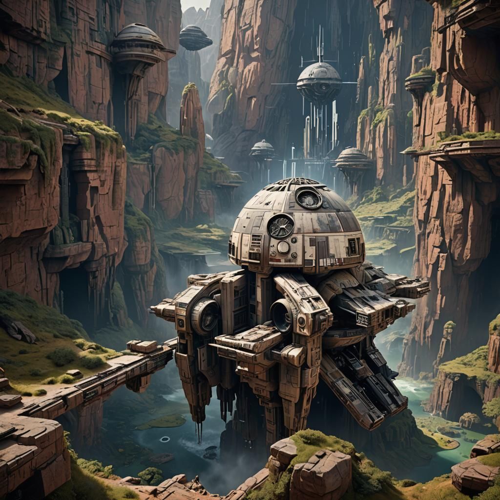Star Wars Inspired Fantasy Concept Art